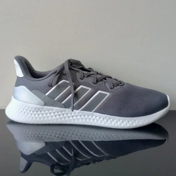 adidas gazelle silver green womens Shop Black Womens adidas Puremotion Lace Up Sneakers – Shoebacca main image 0